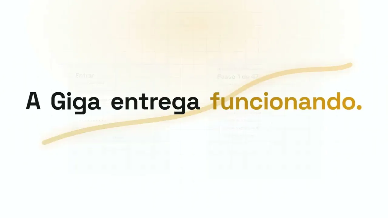 Vídeo de apresentação do GIGA CRM